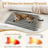 Cat Blanket for Indoor Cats, Soft Rabbit Fur Kitten Blanket