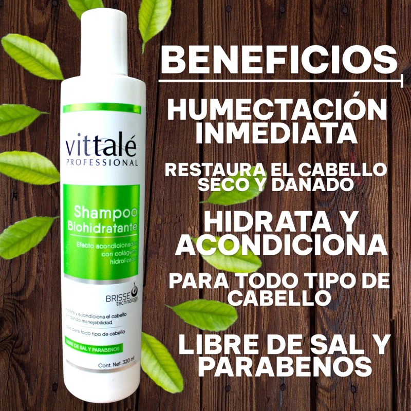 Shampoo Biohidratante Vittalé