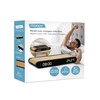 MOOOV 477349 Alarm Clock, Charger, Induction, 15 W and USB-C