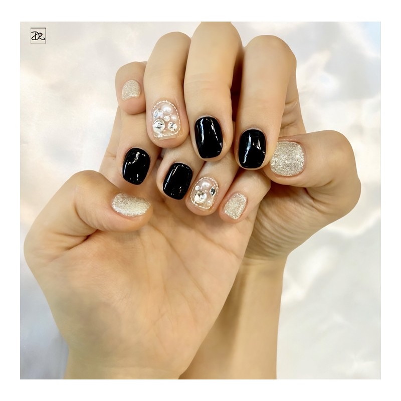Dara Beauty July Art of the MonthWedding Stone Nail❣ -