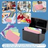 Pack of 260 Index Cards Box Pocket Labeled Lines Index