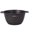 Cooking Pot Aluminum Pot with Glass Lid "Granit ultra" Cookware