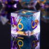 Handmade¬†Liquid Core Dice Set, 7 Counts/set Creative Quicksand¬†Polyhedral¬†Dice for Role