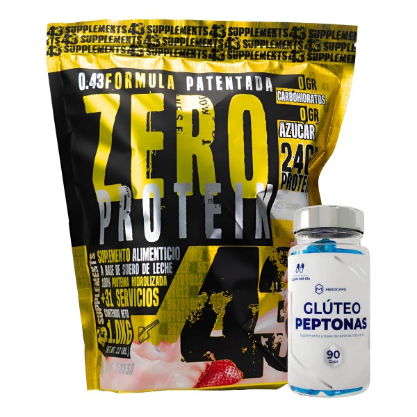 Glteo Peptonas Protena Zero Hidrolizada Bolsa 1kg - Producto Original