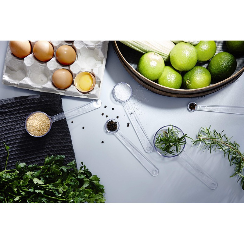 Gastromax 6404-90 Measuring Spoon Set, 5 Pieces, Easy to Use,