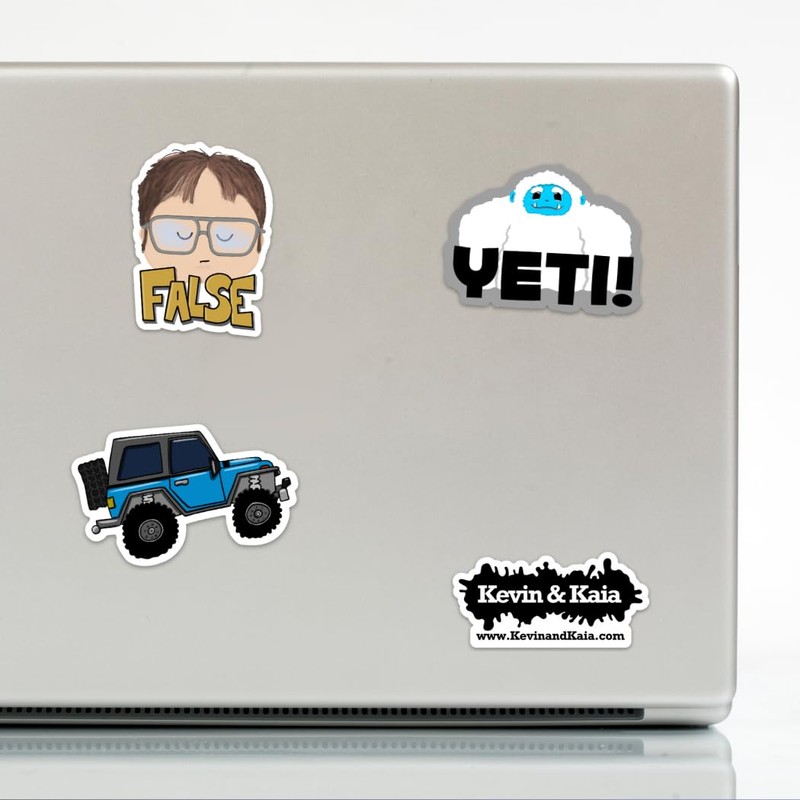 Yeti - Sticker, 3" Vinyl Sticker, Water Proof, Fade Proof,
