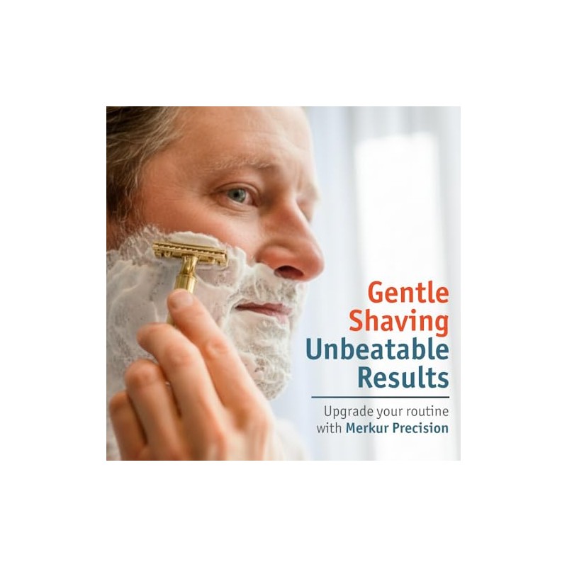 Merkur-Razor Double Edge Safety Razor Gold Plated