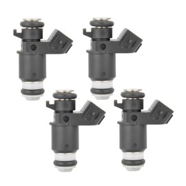 Vphix 4pcs Fuel Injectors Replacement for 2001 2002 2003 2004 2005 Honda Civic DX HX LX Acura EL 1.7L L4 842-12282 FJ338 16450PLD004 16450PLC003