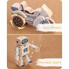 SainSmart Jr. 4-in-1 STEM Kits, Wooden Robot Assembly Toy Set,