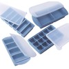 Silicone Freezer Molds Gift Set with 2 Tbsp, 1/2, 1,