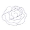 100pcs Rose Shape Paper Clips Increased Slip Resistance Lightweight Metallic