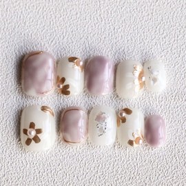 Moonstan ネイル ネイルチップ ジェルネイル ネイルシール パープル セルフネイル ネイルステッカー おうちネイル ネイルデザイン ジェルネイルシール ネイルパーツ (パープル２, XS)