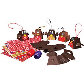 Springboard 10378 Robin Christmas Tree Decoration Craft Activity (Pack of 30)