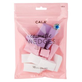 Cala Beauty 16 pc Professional Artist Studio Quality Makeup Wedges Sponges Non-Latex Oil Resistant for All Skin Types by Cala