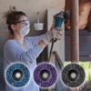 Shineboc 100 mm CSD Disc Sanding Disc, 6 Pieces 4