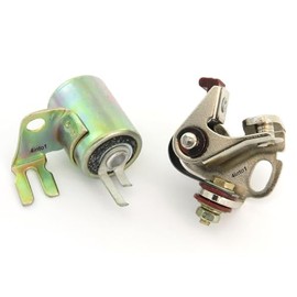 Ignition Tune Up Kit Points & Condenser - Hitachi ONLY - Compatible with Honda Z50 CT/SL/XL70 XL/XR75 XL80S