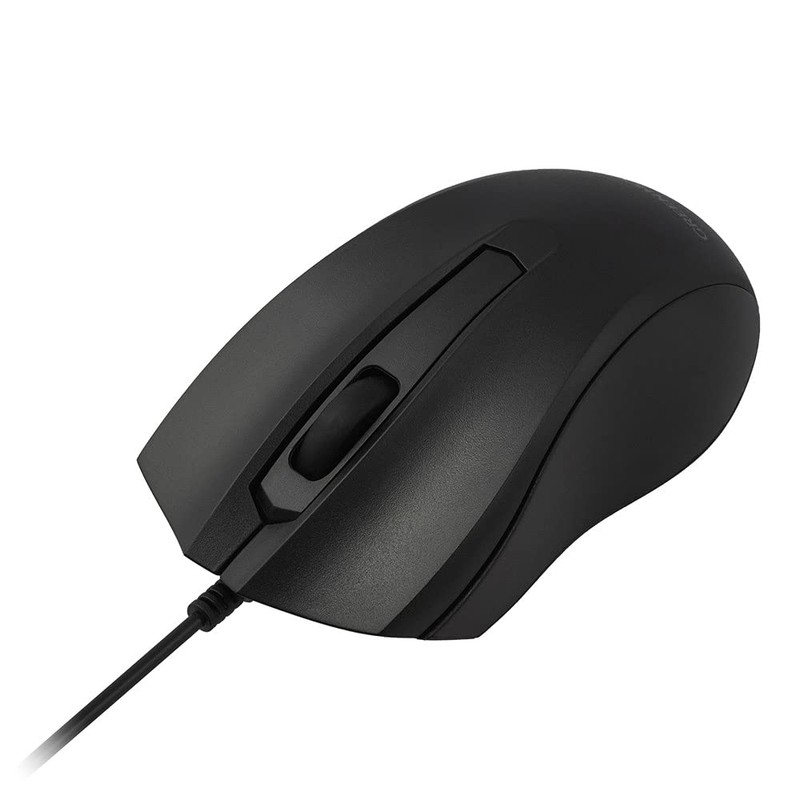 Greenhouse GH-MUDQOA-BK Wired Mouse, Uses Silent Buttons for No Confusion