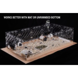 NBTORCH 4x2ft Cage Disposable Bottom (1-Month Supply) - Disposable Waterproof Kraft Paper (4 Sheets)