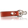 Sapporo Leather Craftsman Museum Loop Key Chain, Made in Japan,