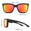 [HAAYOT] Sunglasses Men Women Polarized Sports Sunglasses 100% UV Protection