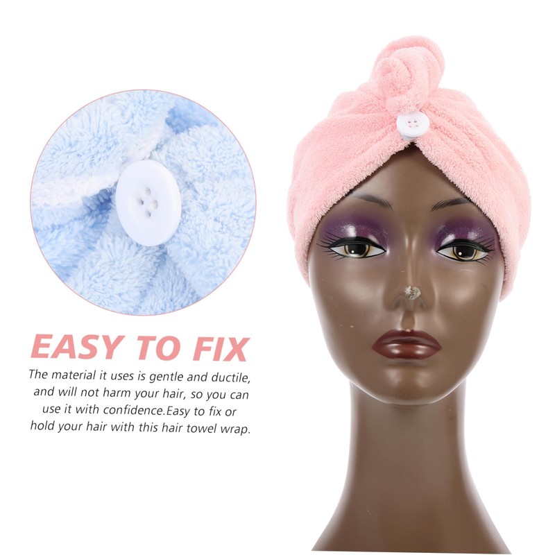 Ipetboom Microfibre Hair Towel 3pcs Microfiber Hair Towel Display Items