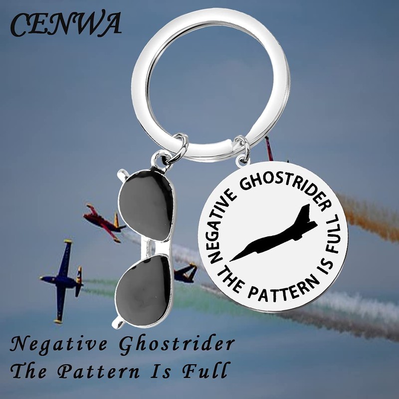 CENWA Funny Aviation Gift Negative Ghostrider The Pattern Is Full