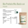 Organic Protein Base Mix x4 500g | 4 Vegetable Proteins