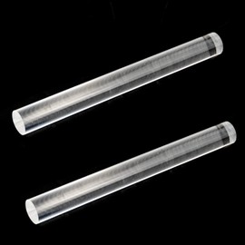 1 Pieces Clay Rolling Pin, Solid Ultra Smooth Acrylic Clay Rollers Solid Material Tube Clay Roller Acrylic Rolling Pin for Clay Art Craft DIY Polymer Clay Tool (Solid Material)