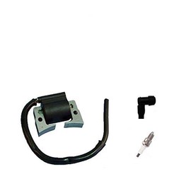PARTSRUN Ignition Coil Module with Spark Plug and Boot Fits Yamaha Golf Cart G16 G22 (1996-2007) OEM: JN6-85640-01 EPIGC106 ZF102B-HHS
