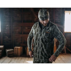 Muddy Outdoors Men's TRX Softshell Vest Mossy Oak Bottomland Medium