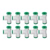 10Pcs Tee Connector 3 Way Quick Connect Push Water Pipe