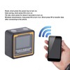 Angle Finder Digital Display Level Gauge BT Magnetic Inclinometer Tool