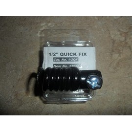 General Pipe Cleaners 1/2QF 1/2 Inch Quick Fix Connector