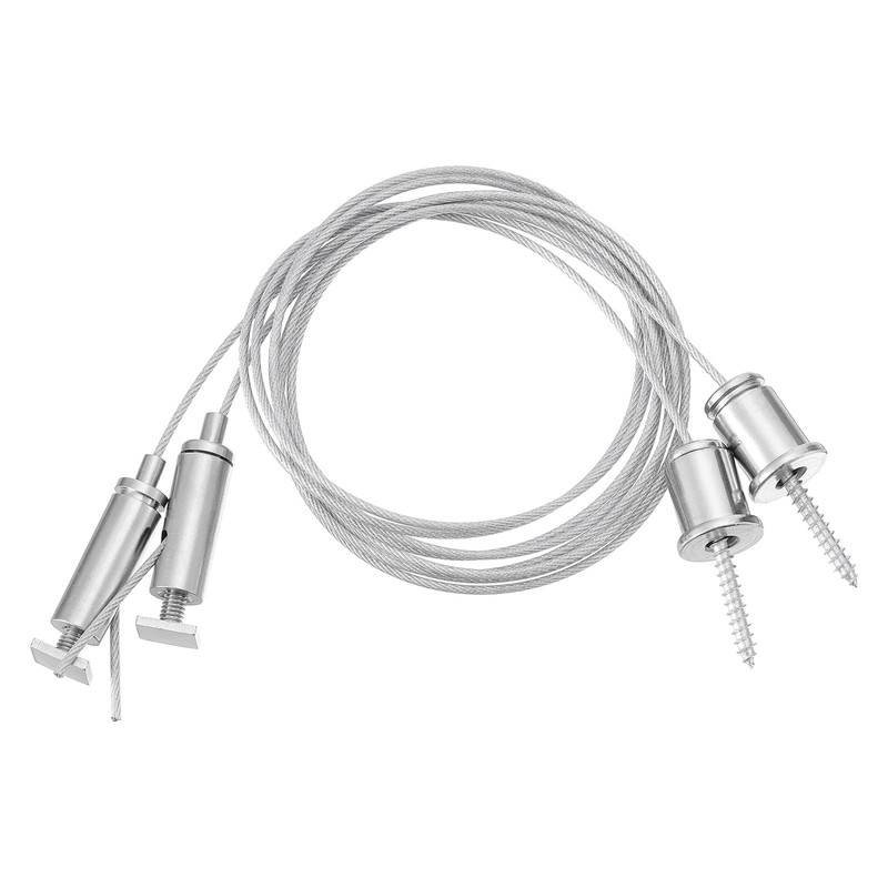 PATIKIL Ceiling Hanging Wire Cable Kit, 1m/3.3ft 4 Set Adjustable