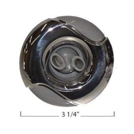 Hot Tub Classic Parts Marquis Spa Wave Jet, Dual Spin, Stainless, 3 Inch MRQ320-6745