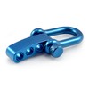 Ganzoo Shackle made of stainless steel, straight, with adjustable twist