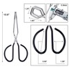 MSY BIGSUNNY Stainless Steel Scissor Pliers Heavy Duty Soft Grip