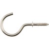 Hardware Essentials 853301 Cup Hook Stainless Steel 1-1/2" - 2