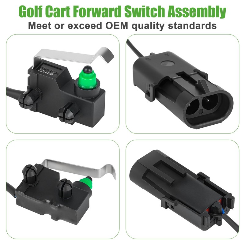 10L0L Golf Cart Reverse Switch Assembly -DCS- Fits EZGO 1996-02,