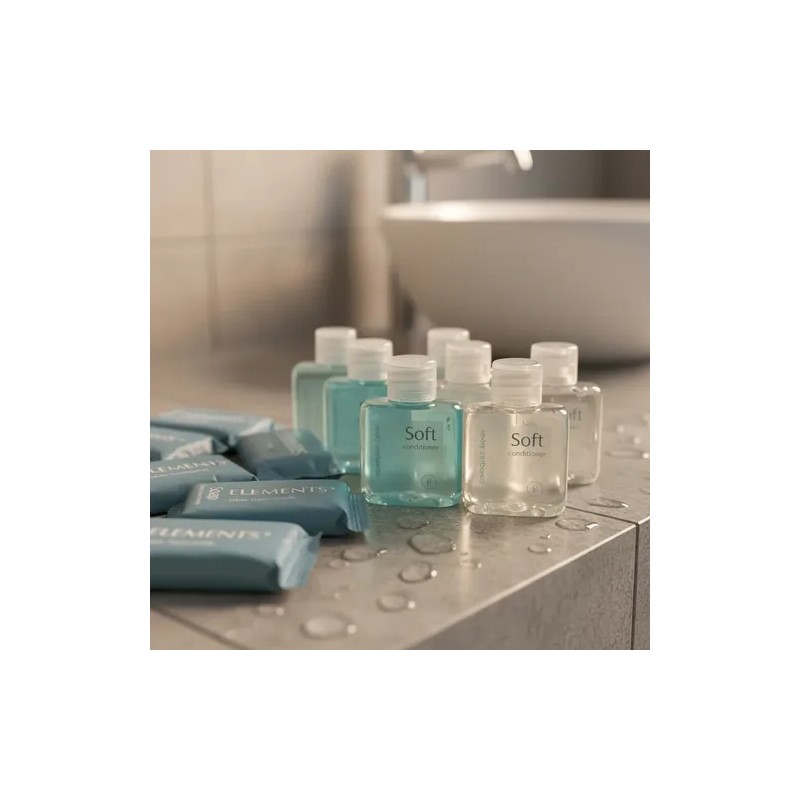 Kit Amenidades Hoteleras Jypesa Elements 320 Piezas Shampoo Acondicionador Gel