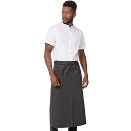 Chef Works Men's Volante Bistro Apron, Pinstripe, 31.5"L x 40"W