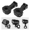 KIMISS 2 Pieces Headlight Mounting Bracket, Aluminium Headlight Mount Clamp