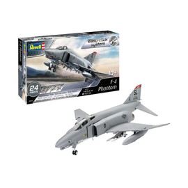 Revell Easy-Click 03651 F-4 Phantom 1:72 Scale Unbuilt/Pre-coloured/Click-Together (Non-Glue) Plastic Model Kit