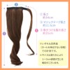 AQUADOLL wgt807-A-JBK Wig, Ponytail, Medium, Curl, Magic Pony Magic Pony