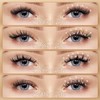 LASHVIEW Eyelash Extensions, D Curl 8-15 mm Mixed 0.15 Classic