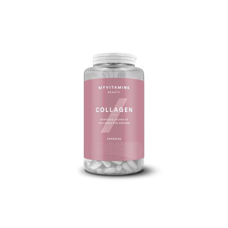 Myprotein Collagen Capsules – Hydrolyzed Collagen Peptides – 400mg Bovine