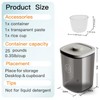 LivLab 25 lbs Rice Dispenser,10.5 Qt/10 L/22-25 lbs Rice Container
