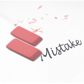 Pink Erasers, Premium Quality Latex Free Eraser Rubber - Standard Size Perfect for School, Office - (48 Pack)