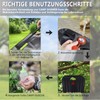 ECtury 20L Camping Shower, 5 Gallons Portable Shower, Camping Essentials,