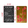 ENGZHI Best Friend Wallet Card - Special Friend Birthday Card
